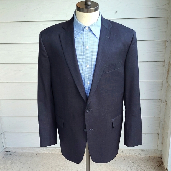 BROOKS BROTHERS 1818 Regent Fit Grey Solid Estrato‎ Wool Sz 44 R Mens Sport Coat